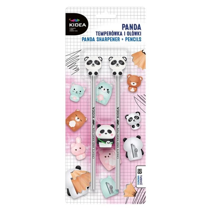 Set escritura panda
