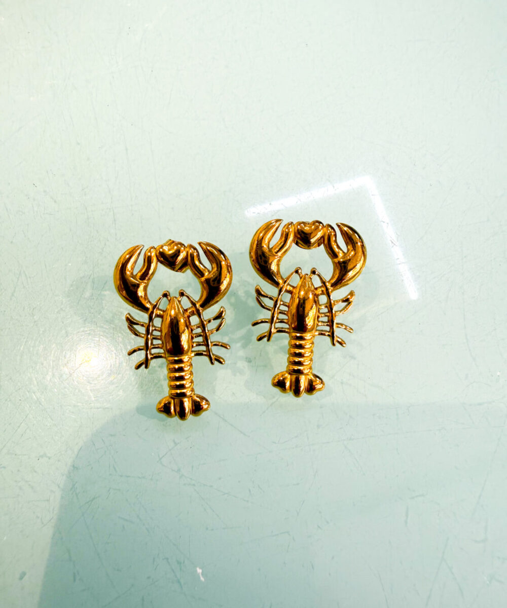 Pendientes langosta