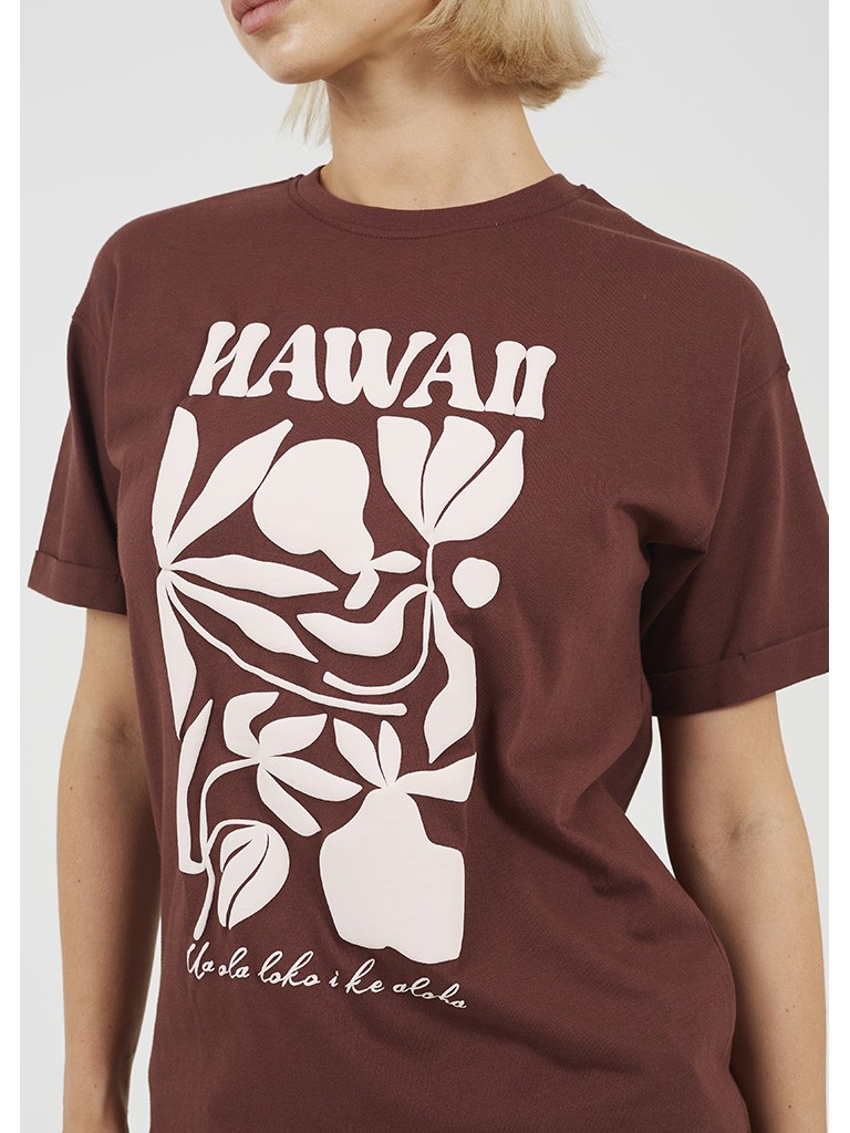 Alternative view of Camiseta "Hawaii"