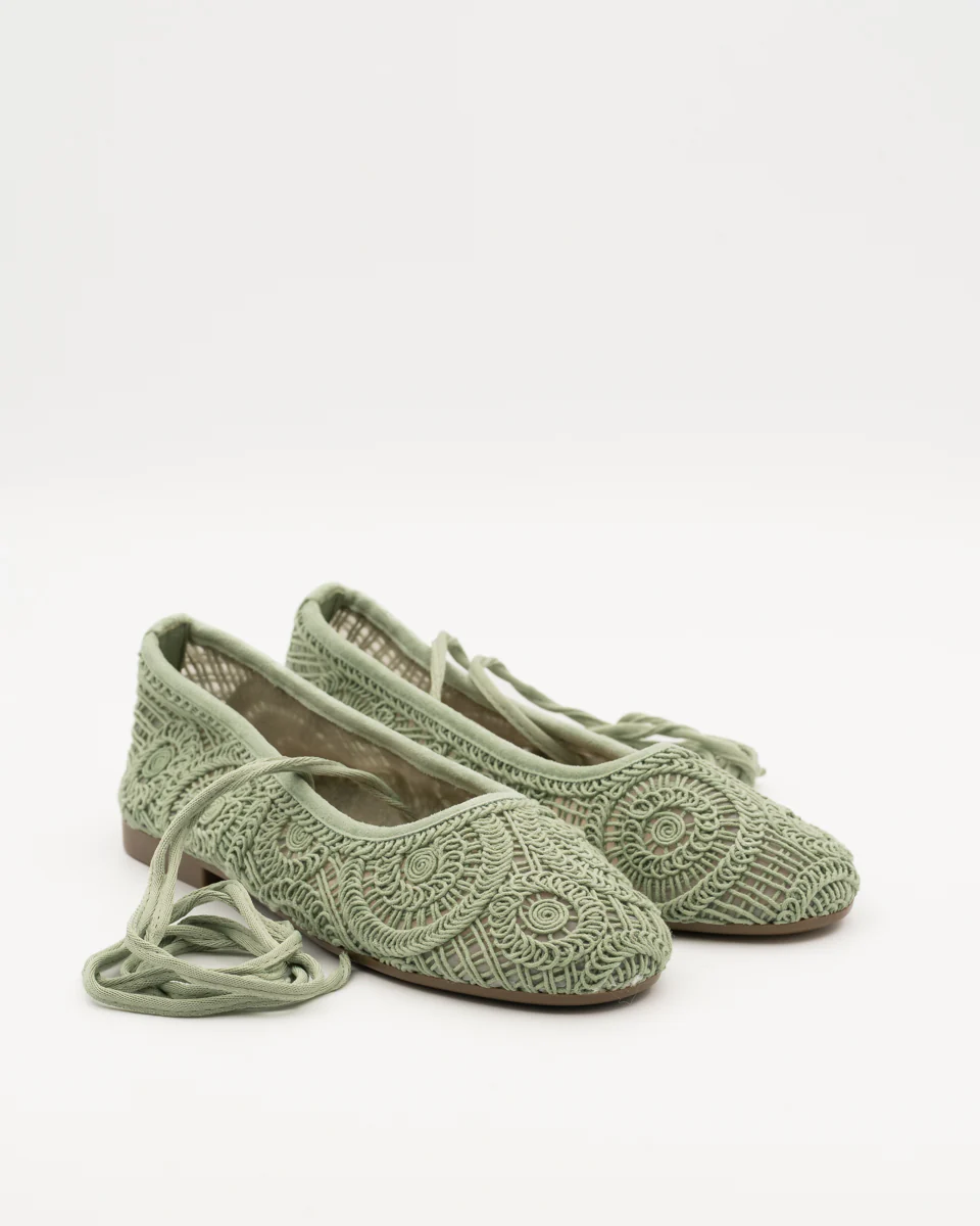 Mocasines verde