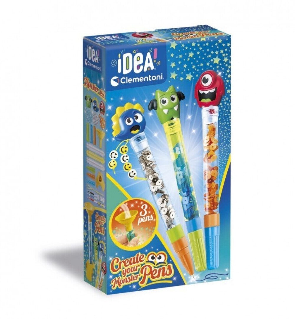 Mini laboratorio bolígrafos monstruos