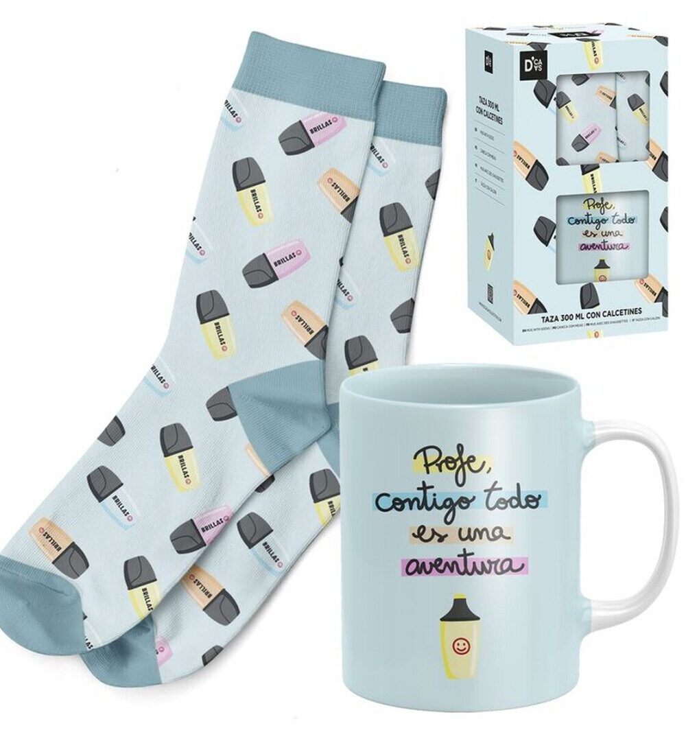 Set taza y calcetines