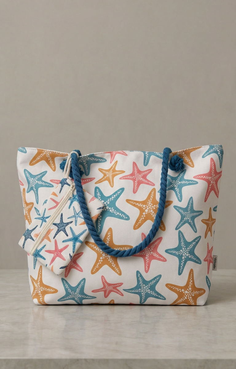 Alternative view of Bolso playa estrellas