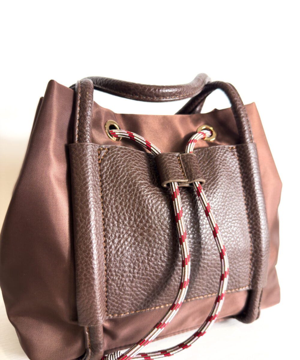 Bolso bombonera nylon