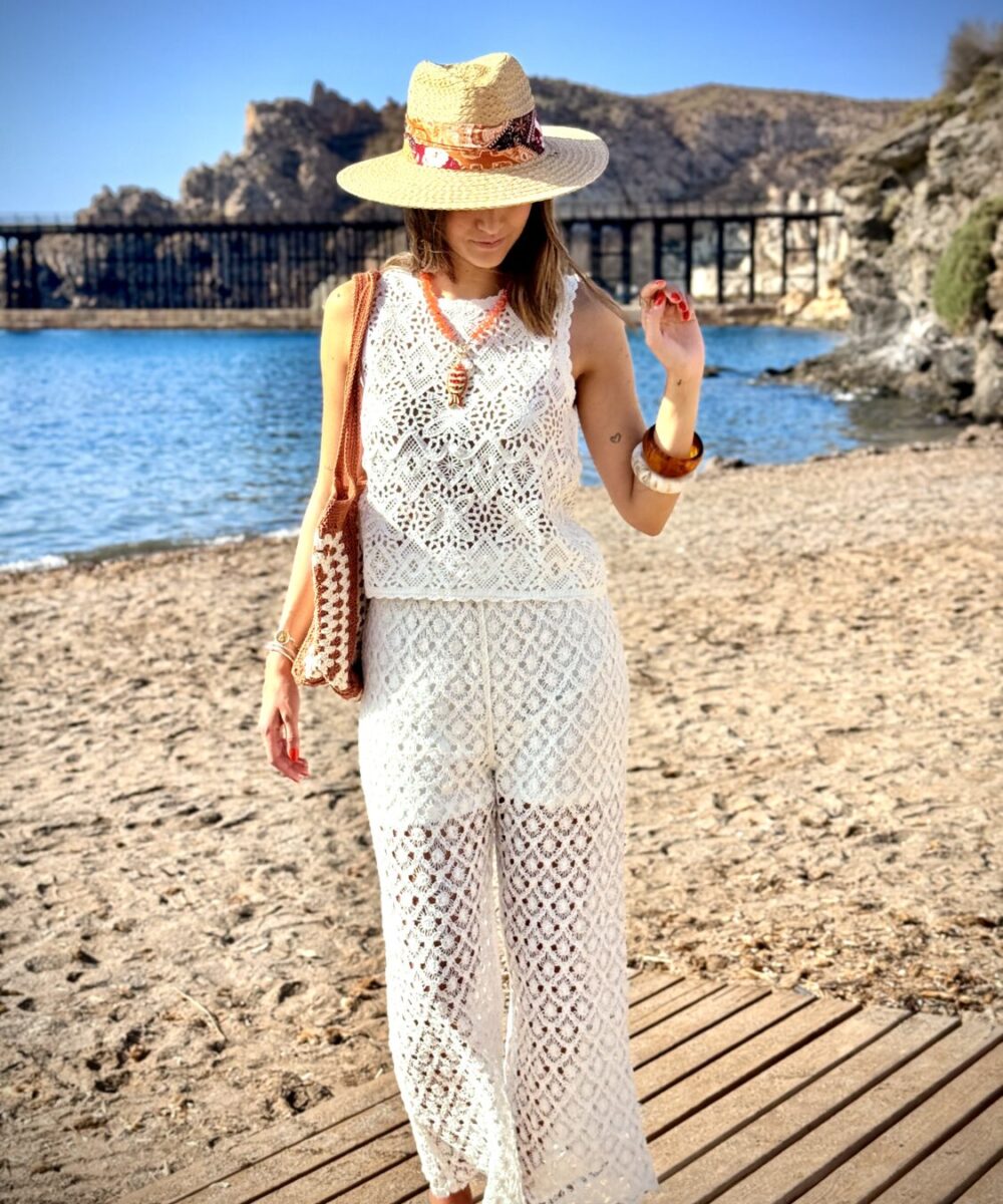 Alternative view of Pantalón crochet